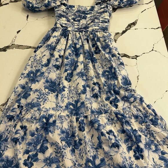 Abercrombie Emerson Poplin Puff Sleeve
Midi Dress XXS - Picture 3 of 6